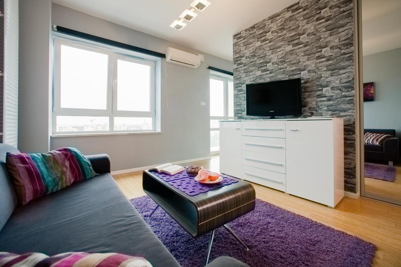 ורשה Platinum Towers Luxury Apartments מראה חיצוני תמונה
