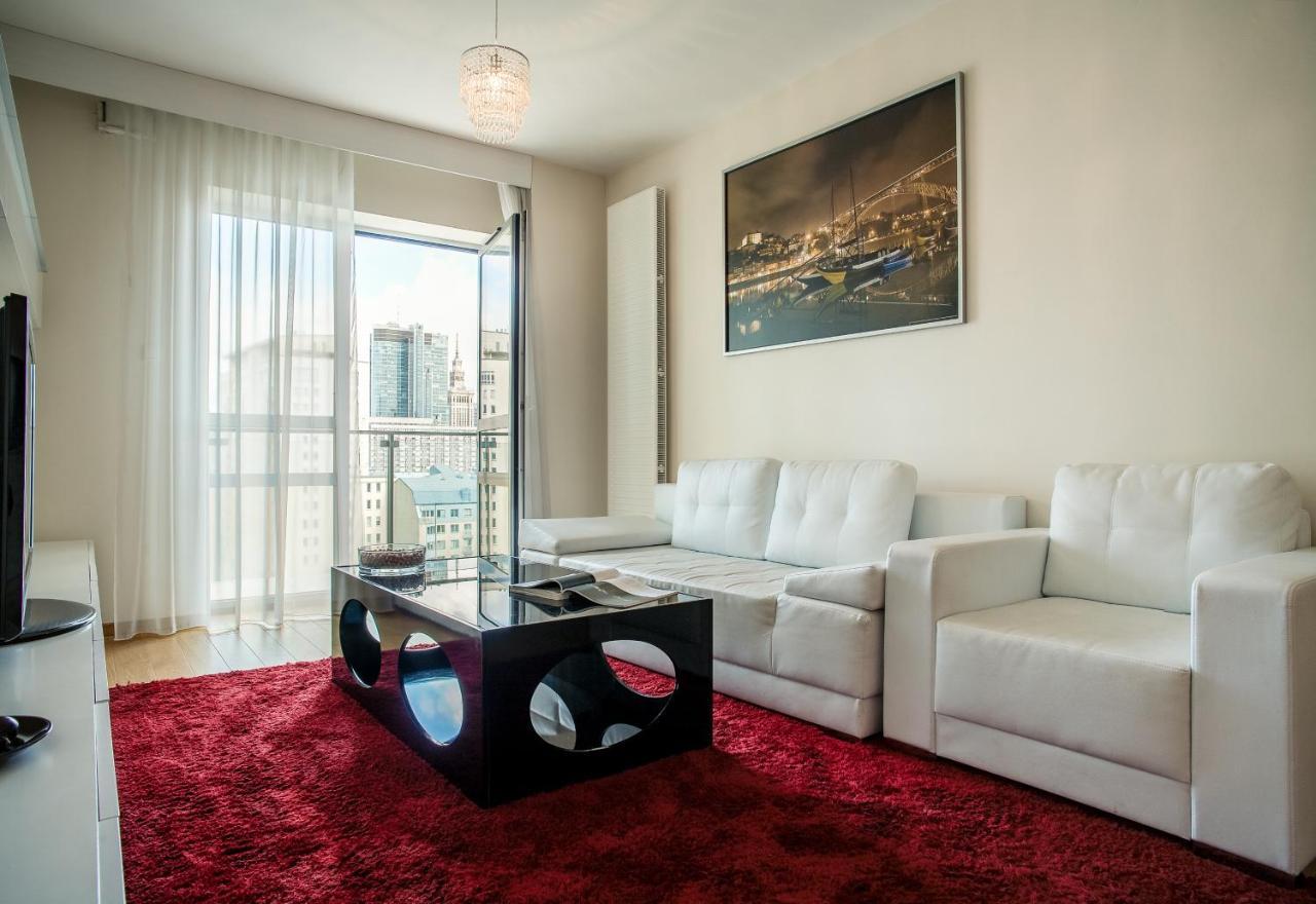 ורשה Platinum Towers Luxury Apartments מראה חיצוני תמונה