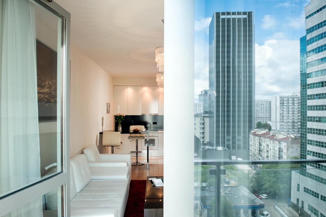 ורשה Platinum Towers Luxury Apartments מראה חיצוני תמונה